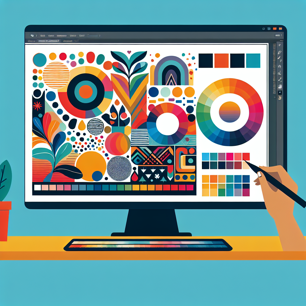 How to Use the Generative Recolor Tool in Adobe Illustrator