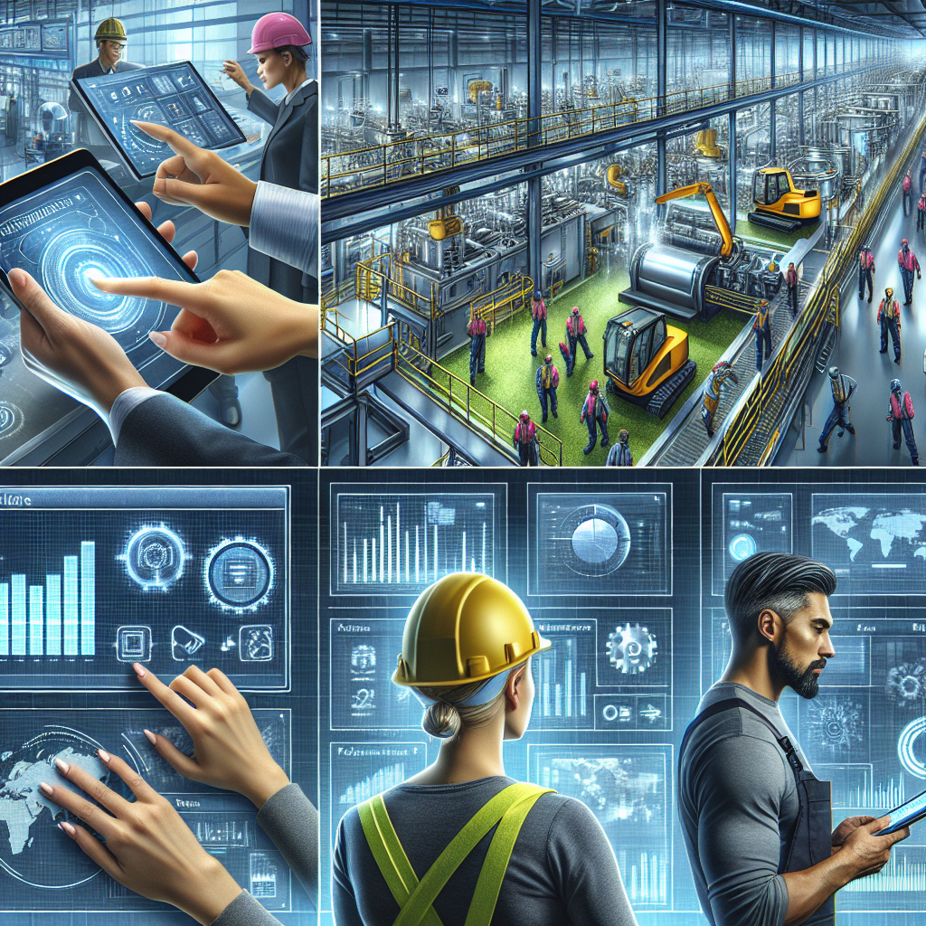 What are the applications of touchscreens in industrial settings?